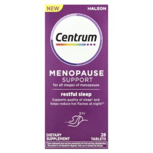 Centrum Suporte na Menopausa Sono Reparador 28 Comprimidos