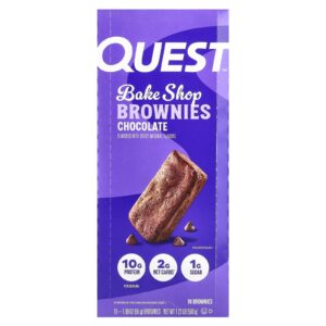 Quest Nutrition Bake Shop Brownies Chocolate 10 Brownies 56 g (198 oz) Cada