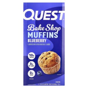 Quest Nutrition Bake Shop Muffins Mirtilo 8 Muffins 57 g (201 oz) Cada