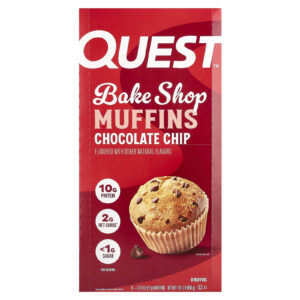 Quest Nutrition Bake Shop Muffins Gotas de Chocolate 8 Muffins 57 g (201 oz) Cada