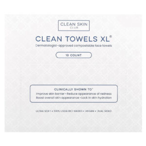 Clean Skin Club Clean Towalls XL® 10 Unidades