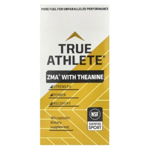 True Athlete ZMA® com Theanine 180 Cápsulas