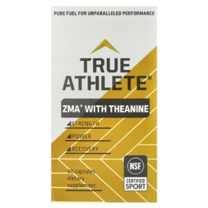 True Athlete ZMA® com Theanine 90 Cápsulas