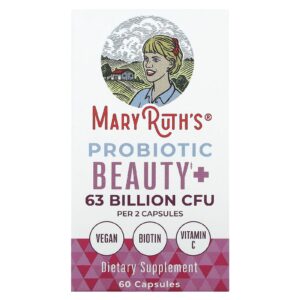 MaryRuths Probiotic Beauty+ 60 Cápsulas