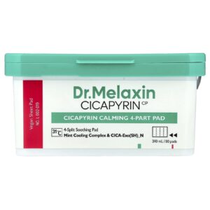 Dr.Melaxin Disco de Algodão Calmante com 4 Partes Cicapyrin 80 Discos