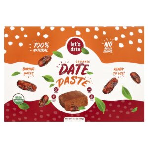 Lets Date Pasta de Tâmara Orgânica 400 g (141 oz)
