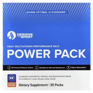 Designs For Health Designs For Sport® Multivitamínico Diário Power Pack 30 Pacotes