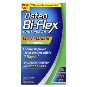 Osteo Bi-Flex Saúde das Articulações + Cúrcuma Potência Tripla 120 Comprimidos Revestidos