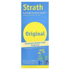 Bio-Strath Original Pós-biótico de Levedura de Ervas Fermentado 250 ml (84 oz)