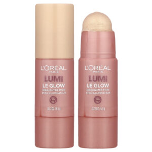 LOréal Lumi Le Glow Iluminador em Bastão 630 Glowy Creme Chic 65 g (022 oz)