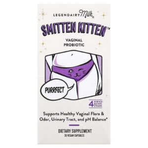 Legendairy Milk Probiótico Vaginal Smitten Kitten™ 30 Cápsulas Veganas