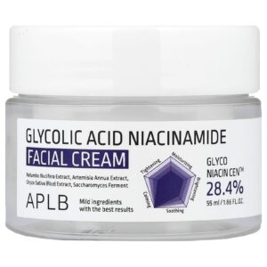 APLB Creme Facial de Nicotinamida com Ácido Glicólico 55 ml (186 fl oz)