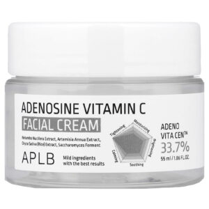 APLB Creme Facial com Adenosina e Vitamina C 55 ml (186 fl oz)