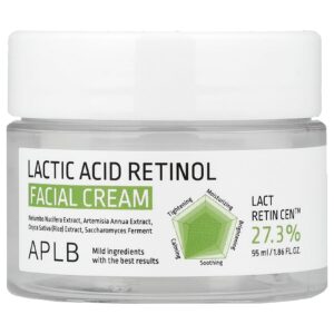 APLB Creme Facial de Ácido Láctico e Retinol 55 ml (186 fl oz)