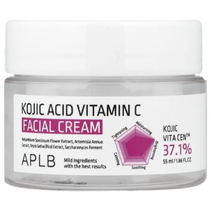 APLB Creme Facial com Ácido Kojic e Vitamina C 55 ml (186 fl oz)