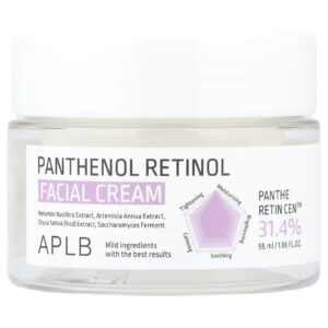 APLB Creme Facial com Pantenol e Retinol 55 ml (186 fl oz)