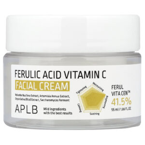 APLB Creme Facial com Vitamina C e Ácido Ferulico 55 ml (186 fl oz)