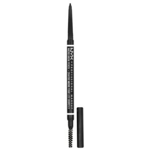 NYX Professional Makeup Lápis MicroBrow 08 Preto 009 g (0003 oz)