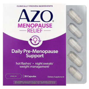 AZO Alívio para a Menopausa 30 Cápsulas