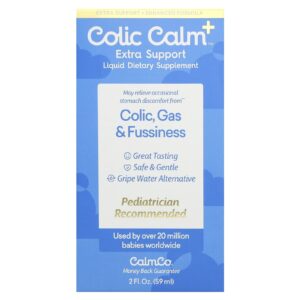 Colic Calm Colic Gas & Fussiness Extra Support 2 fl oz (59 ml)