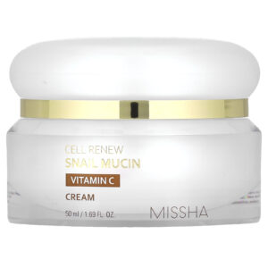 Missha Mucina de Caracol Cell Renew Creme de Vitamina C 50 ml (169 fl oz)