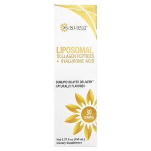 Sunlipid Peptídeos de Colágeno Lipossomais + Ácido Hialurônico 150 ml (507 fl oz)