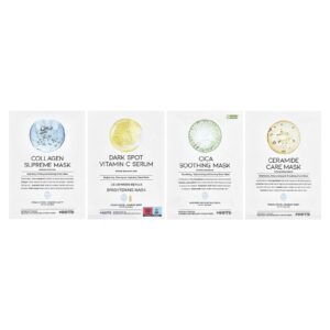 OOTD Sérum Hidratante Variado Máscaras de Beleza Faciais 12 Folhas 25 g (088 oz) Cada