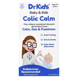 DrKids Bebês e Crianças Colic Calm Acima de 0 Anos 59 ml (2 fl oz)