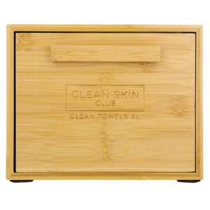 Clean Skin Club Luxe Bamboo Box Toalhas Limpas XL 50 Unidades