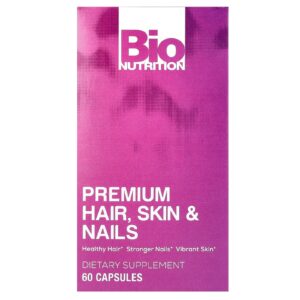 Bio Nutrition Premium para Cabelos Pele e Unhas 60 Cápsulas