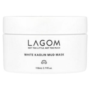LAGOM Máscara de Beleza Lama de Caulim Branco 110 ml (371 fl oz)