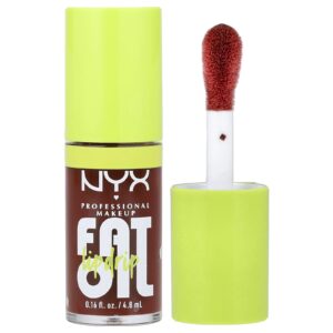 NYX Professional Makeup Gotejamento Labial de Óleo Gordo Atualização de Status 08 48 ml (016 fl oz)