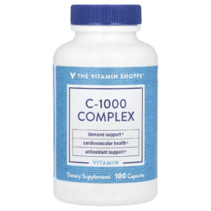 The Vitamin Shoppe Complexo C-1000 100 Cápsulas