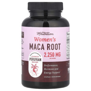 SMNutrition Raiz de Maca-Peruana para Mulheres 120 Cápsulas