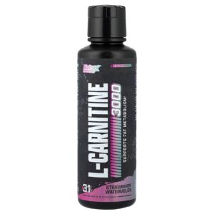 Nutrex Research L-Carnitina 3000 Morango e Melancia 465 ml (1572 fl oz)