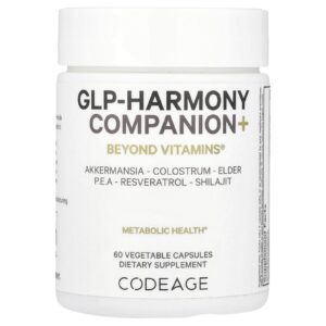 Codeage Beyond Vitamins® GLP-Harmony Companion+ 60 Cápsulas Vegetais