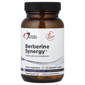 Designs For Health Berberine Synergy™ 60 Vegetarian Capsules