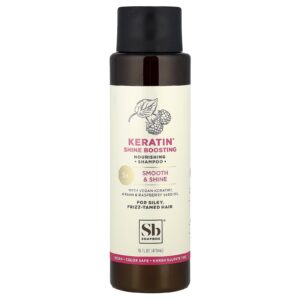 Soapbox Shampoo Nutritivo Reforço do Brilho da Queratina Para Cabelos Sedosos e Domados com Frizz 473 ml (16 fl oz)
