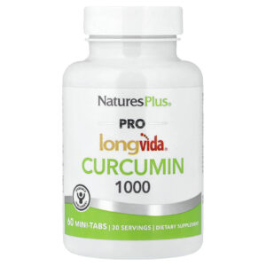 NaturesPlus Pro Longvida® Curcumina 1000 60 Minicomprimidos (500 mg por Comprimido)