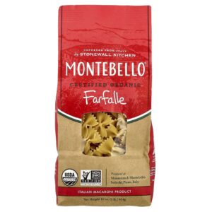 Montebello Farfala Orgânica 454 g (16 oz)