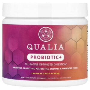 Qualia Probiótico+ Frutas Tropicais 1575 g (56 oz)