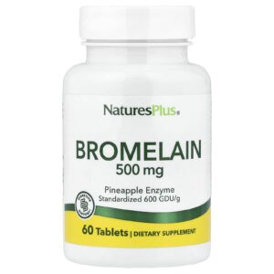 NaturesPlus Bromelaína 500 mg 60 comprimidos