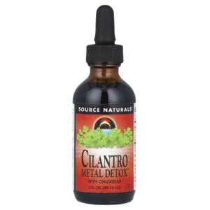 Source Naturals Cilantro Metal Detox™ com Clorela 5914 ml (2 fl oz)