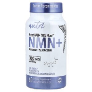 Nutri NMN+ 60 Cápsulas Veganas