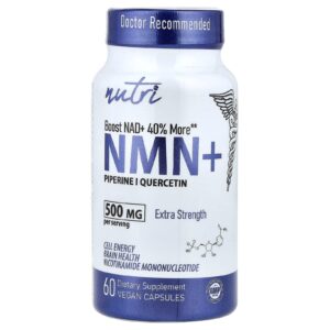 Nutri NMN+ 60 Cápsulas Veganas