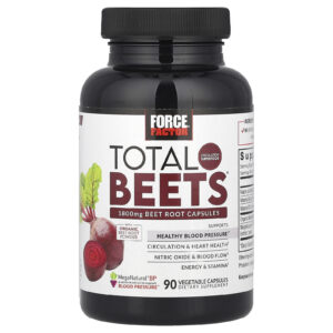 Force Factor Total Beets® 90 Cápsulas Vegetais