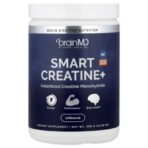 BrainMD Smart Creatine+ Sem Sabor 309 g (1089 oz)