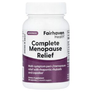 Fairhaven Health Alívio Completo da Menopausa 30 Cápsulas