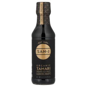 San-J Tamari Orgânico Molho de Soja Fermentada 296 ml (10 fl oz)