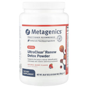 Metagenics Pó UltraClear® Renew Detox Fruto Silvestre Natural 756 g (2667 oz)